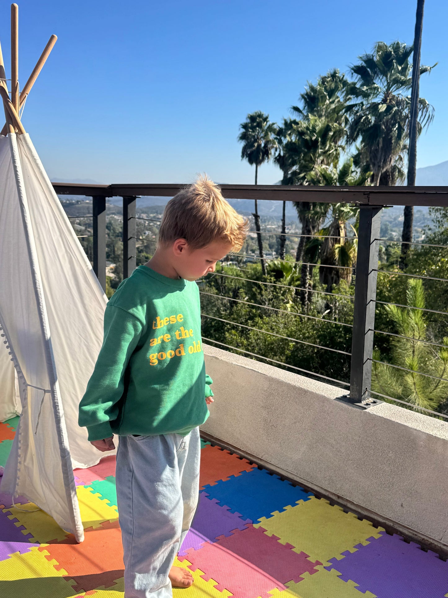 Good Old Days Pullover | Green