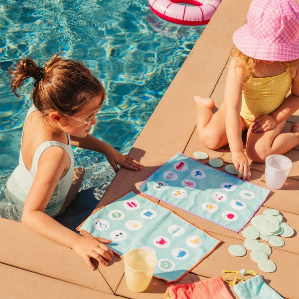 Quut Travel Games – Bingo/Lotocolor Color-Matching Game