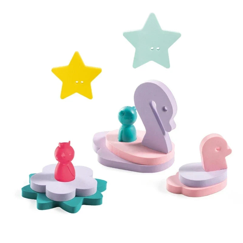 Puzzle Friends Fairy Pond – Floating Bath Toy for Toddlers