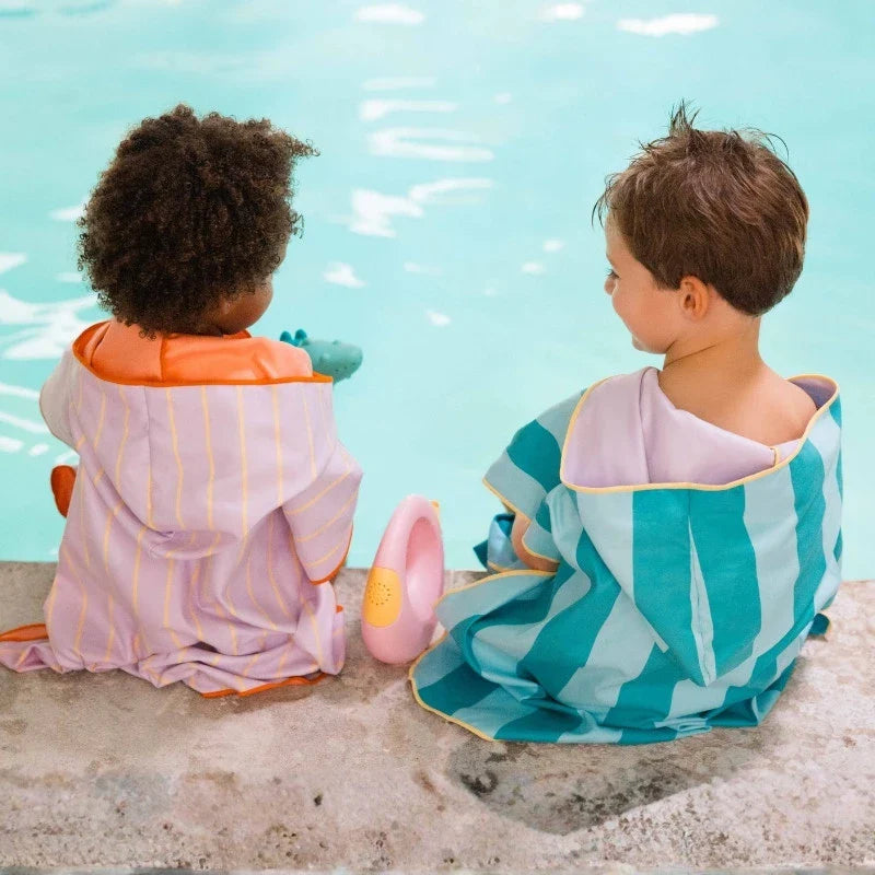 Beach Poncho – Quick-Drying Microfiber Kids Towel