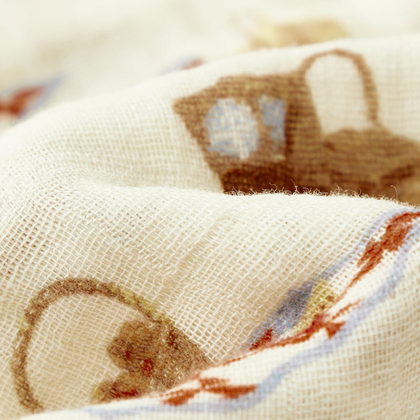 Picnic Organic Hooded Swaddle Blanket