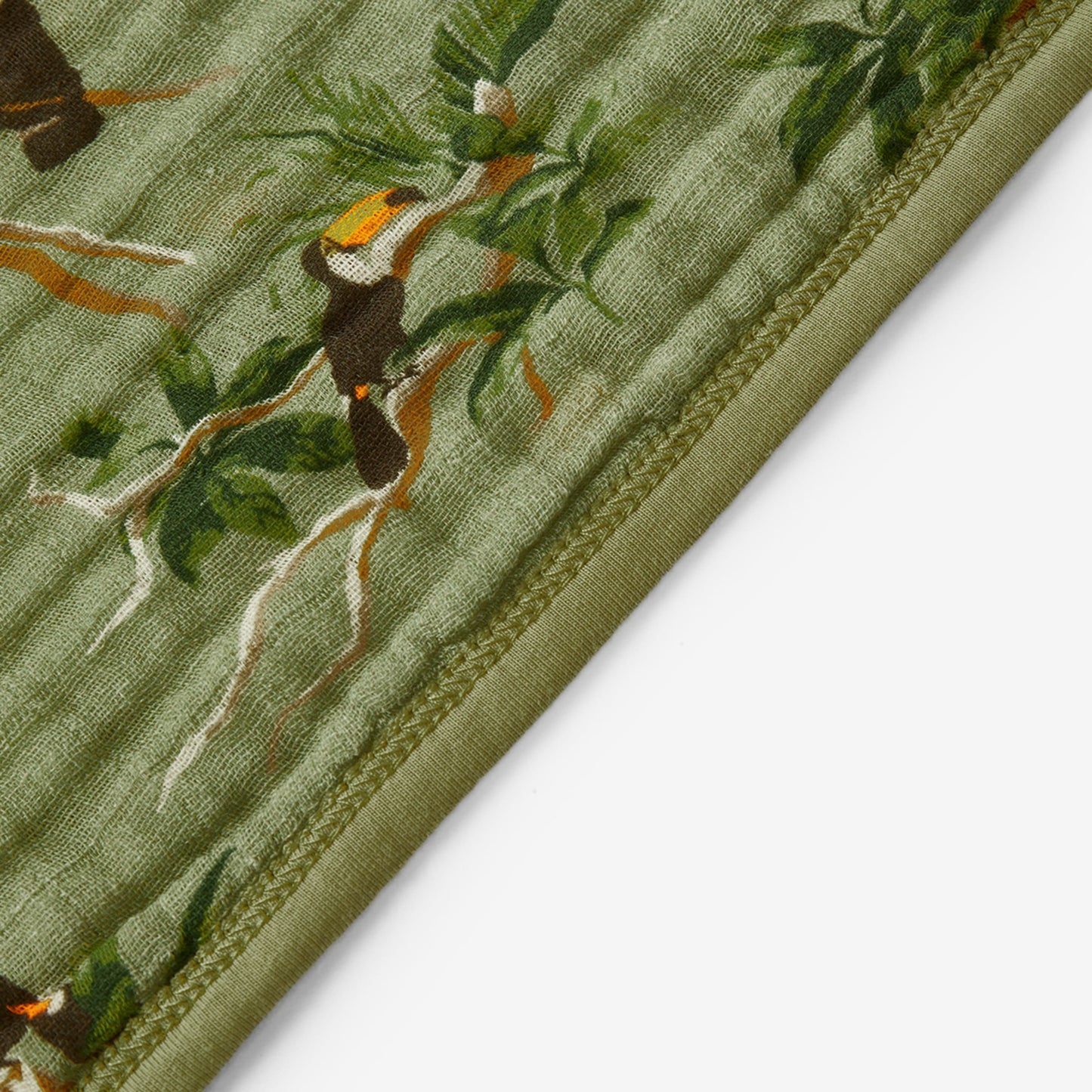 Toucan Organic Hooded Swaddle Blanket