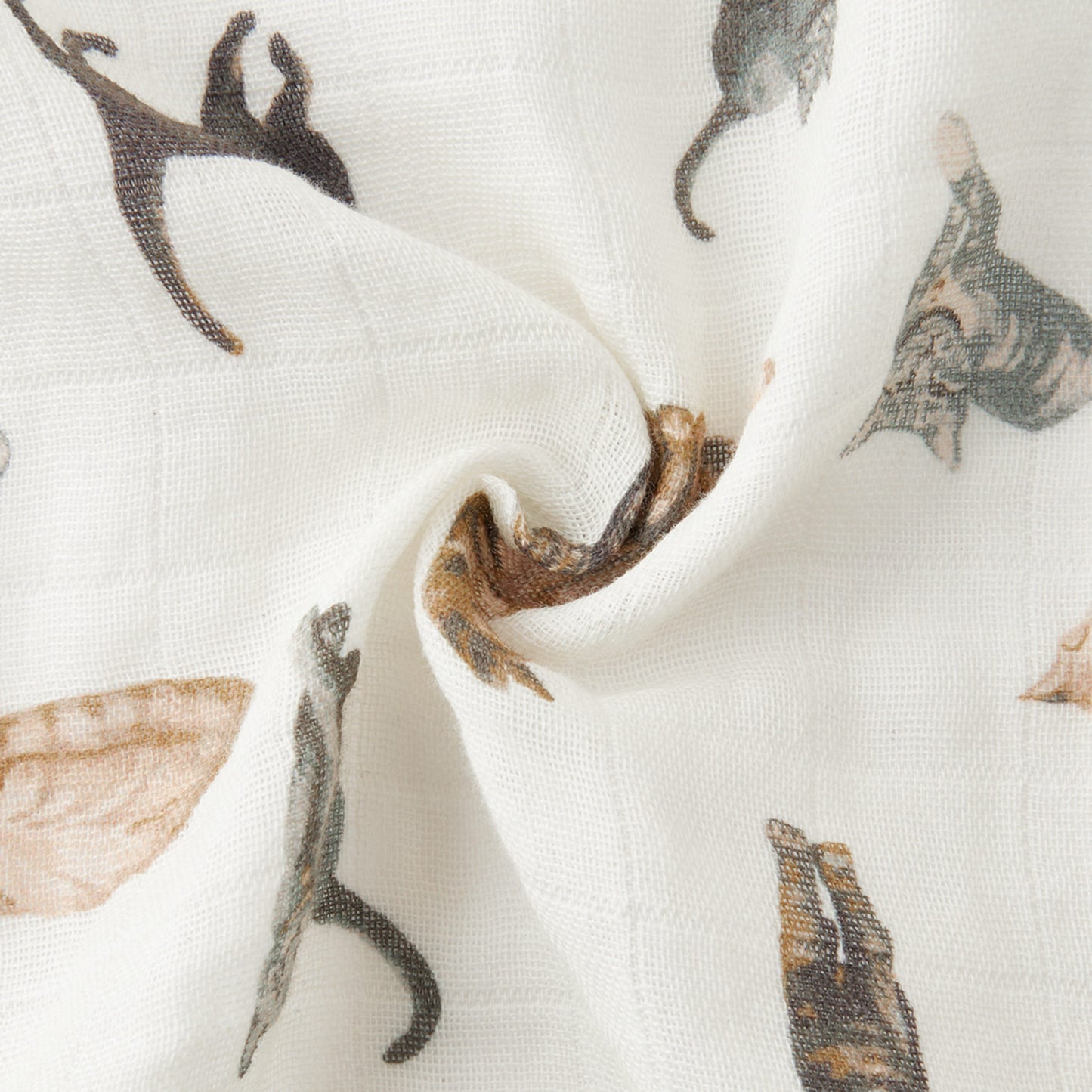 Cat Organic Cotton Swaddle