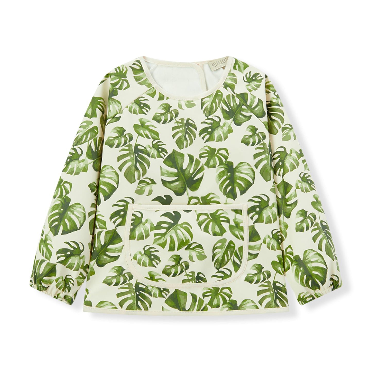 Island Leaf Long Sleeve Pocket Bib