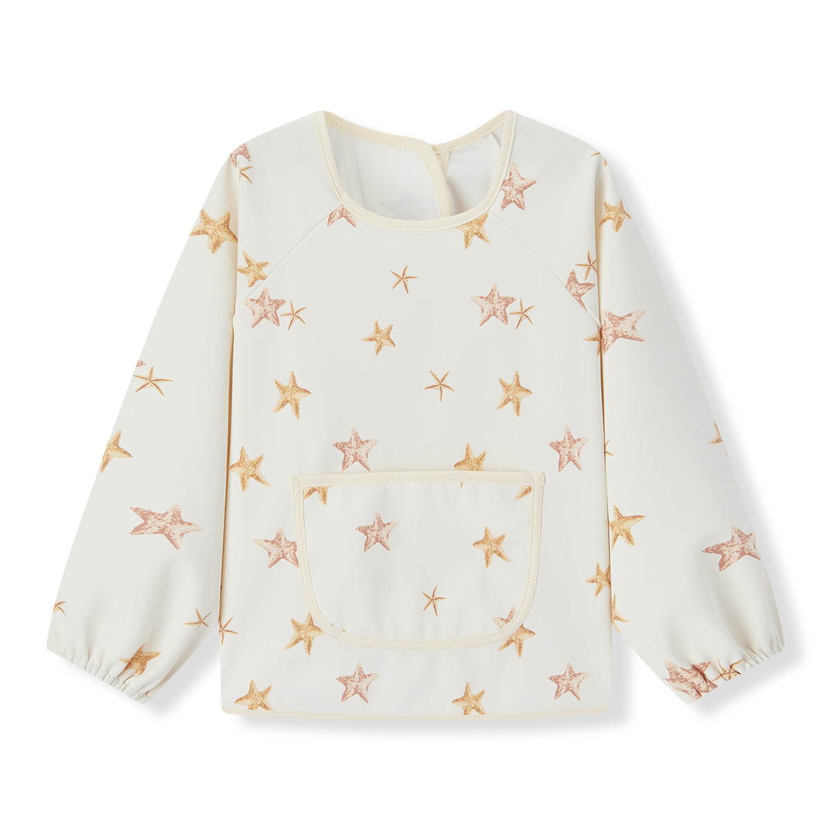 Starfish Dreams Long Sleeve Pocket Bib