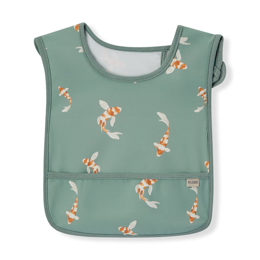 Swimming Koi Sleeveless Pocket Bib