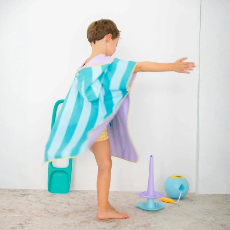 Beach Poncho – Quick-Drying Microfiber Kids Towel