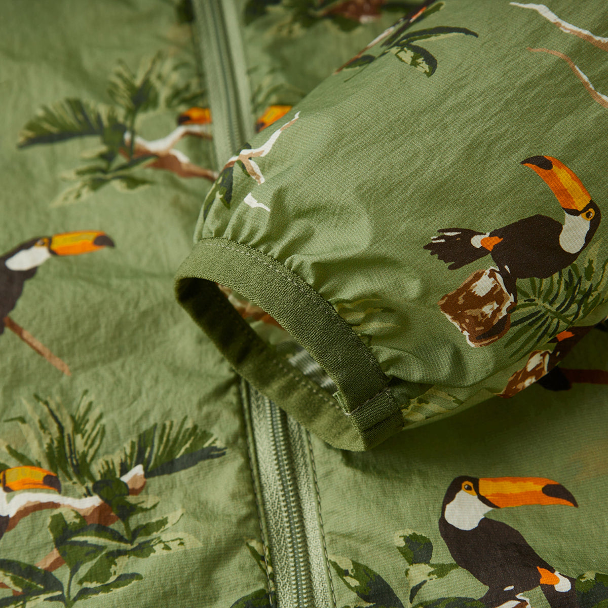 Toucan Hooded Sun Shield Windbreaker Jacket