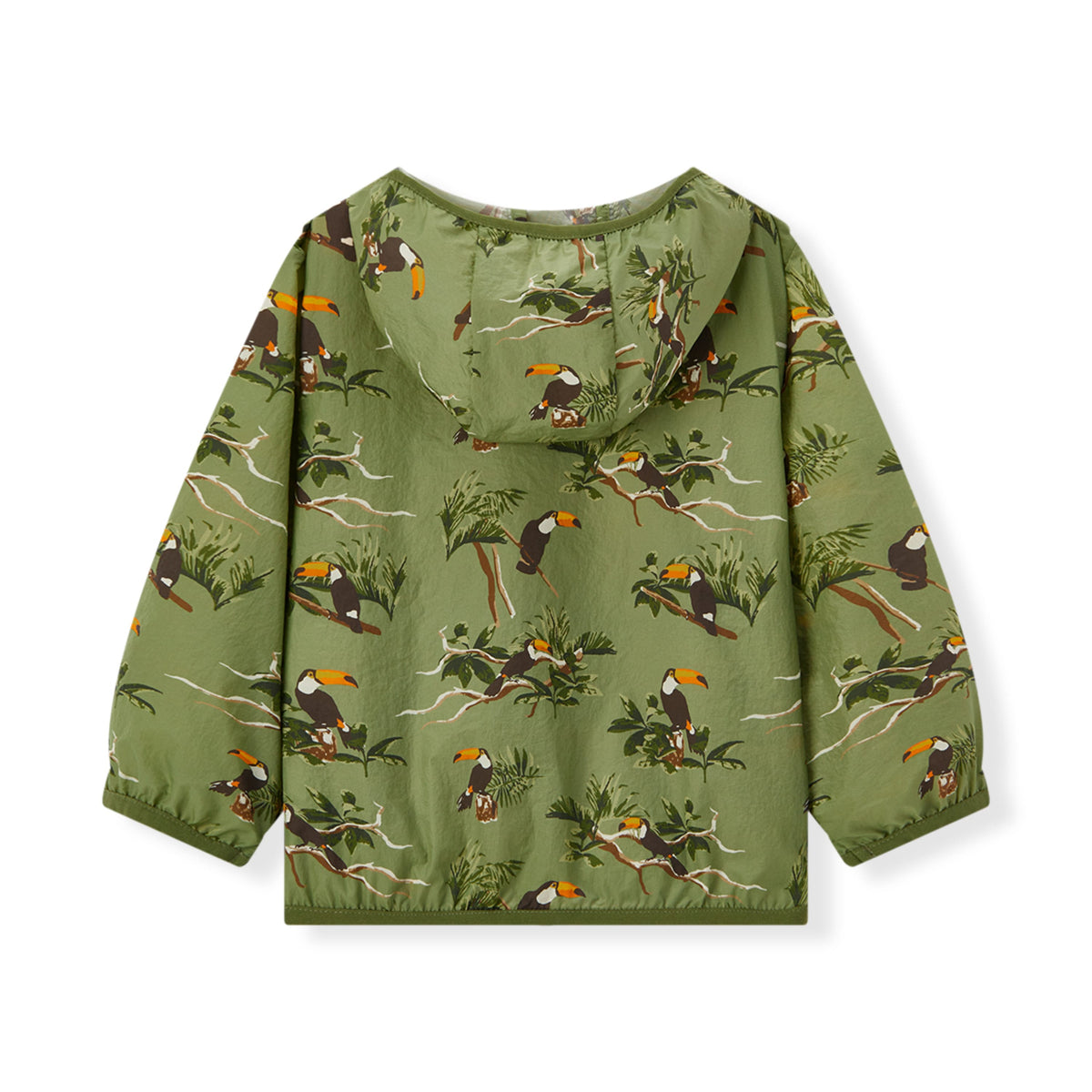 Toucan Hooded Sun Shield Windbreaker Jacket