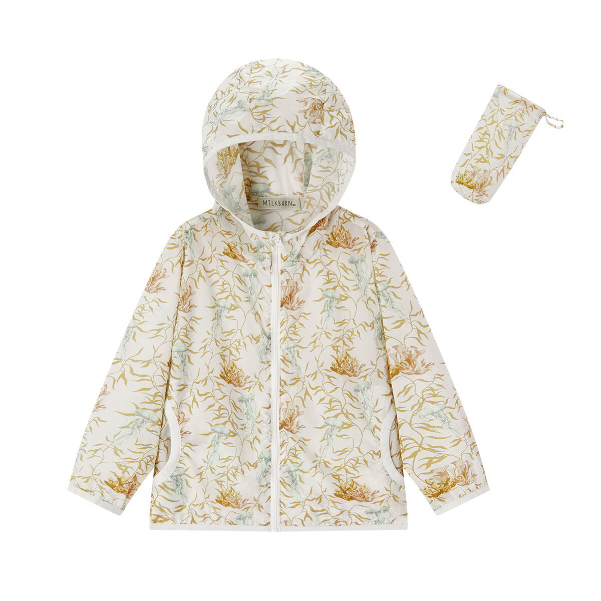 Under the Sea Hooded Sun Shield Windbreaker Jacket