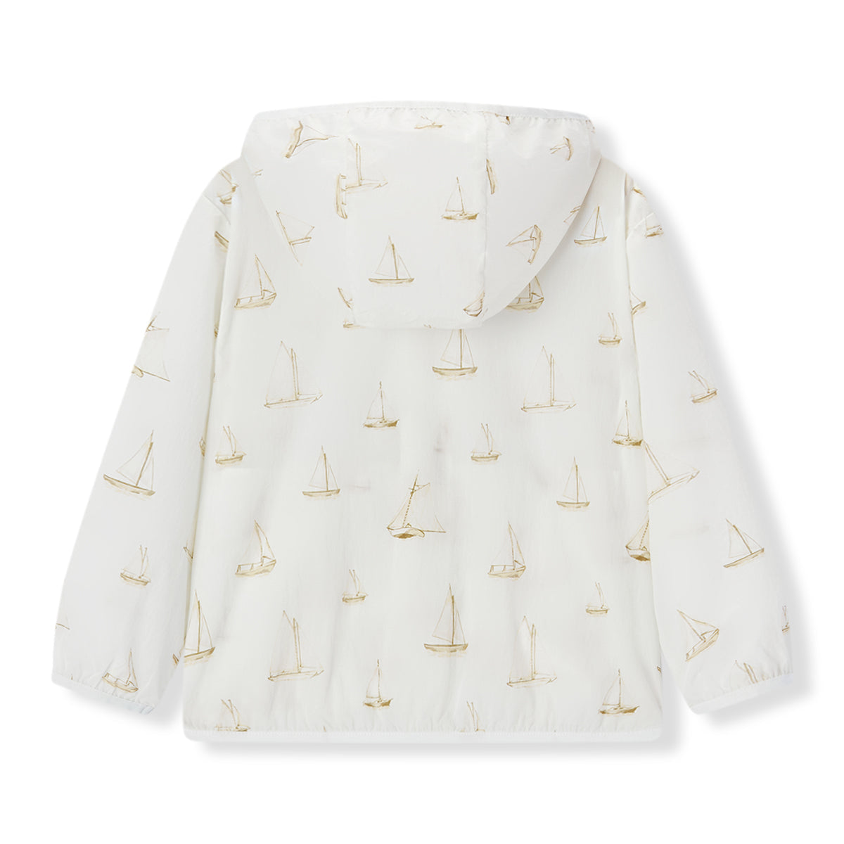 Sailboat Melody Hooded Sun Shield Windbreaker Jacket