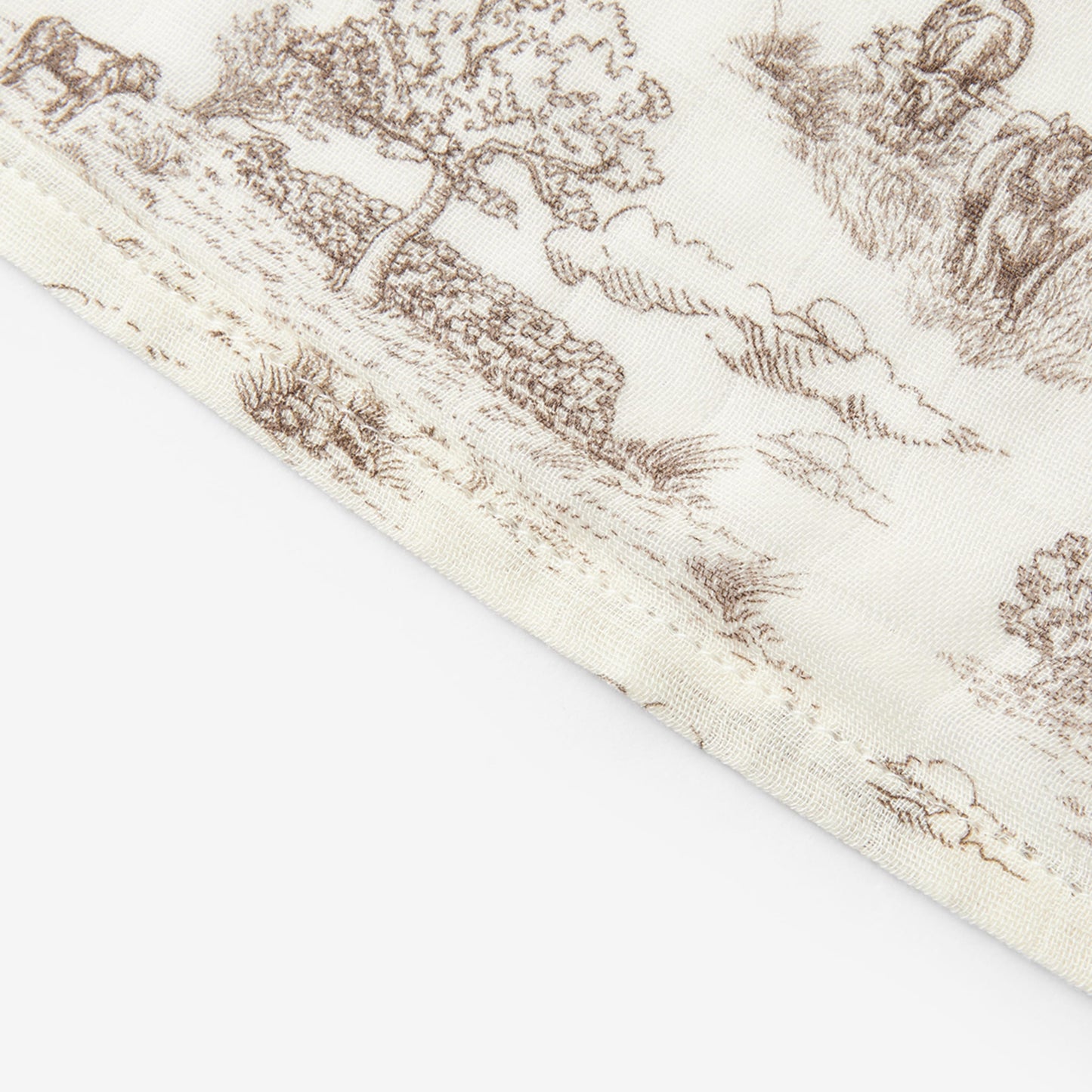 Country Toile Bamboo Swaddle