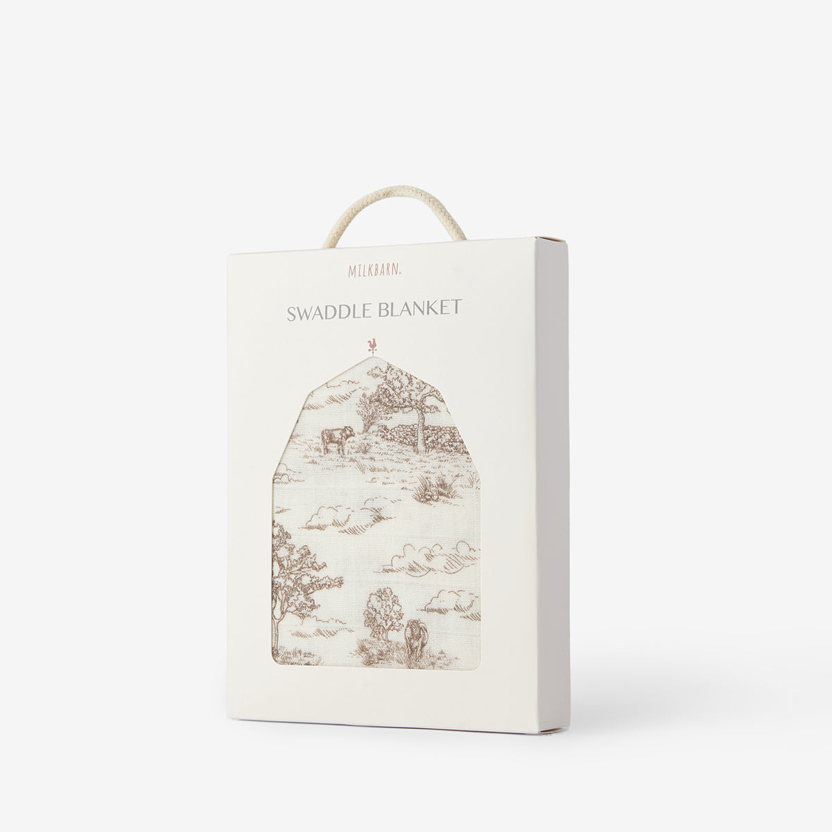 Country Toile Bamboo Swaddle