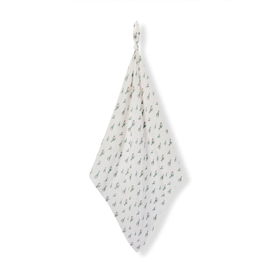 Mint Lobster Bamboo Swaddle