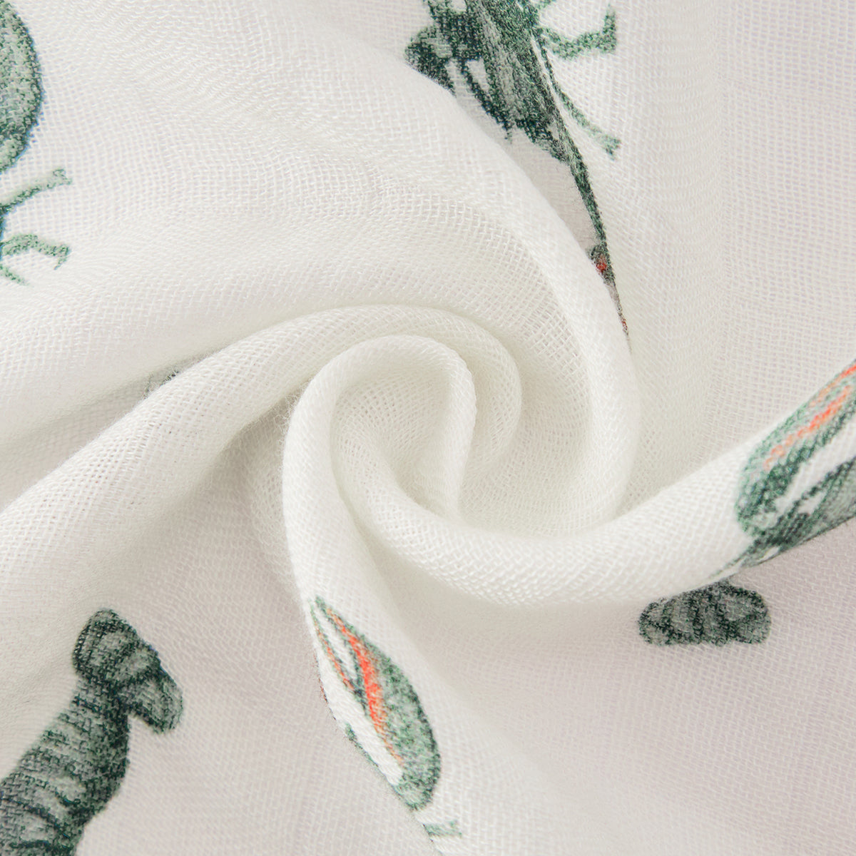 Mint Lobster Bamboo Swaddle