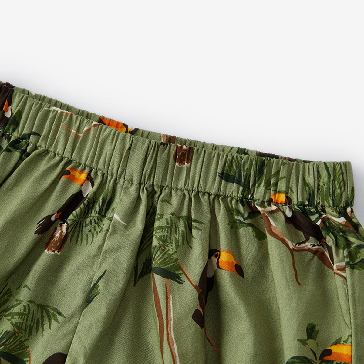 Toucan Butterfly Ruffle Dress & Bloomers Set