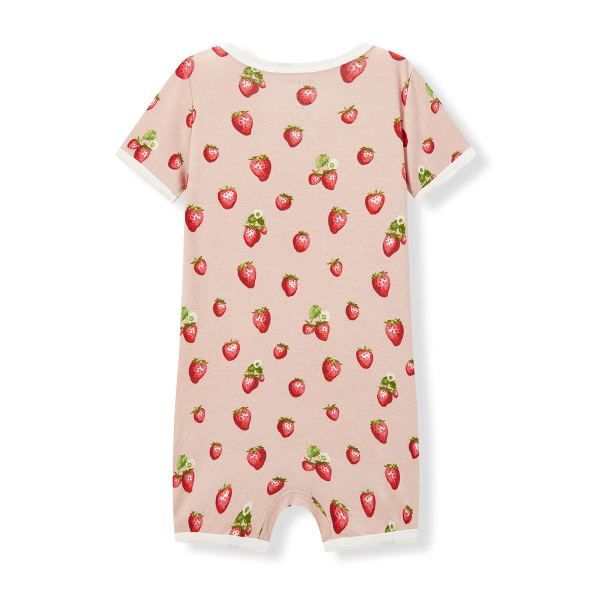 Strawberry Organic Cotton Shortall