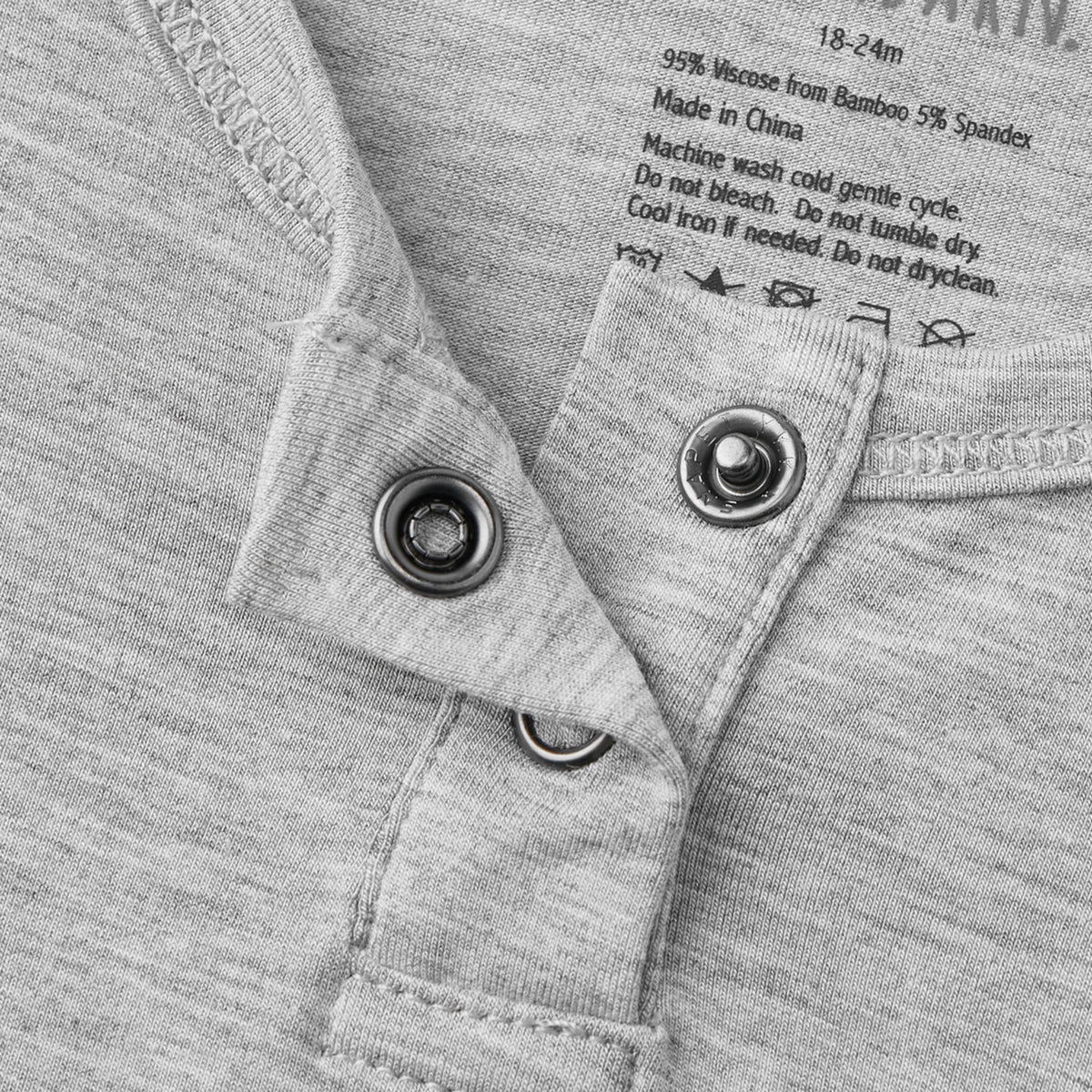 Grey Melange Luxe Solid Shortall