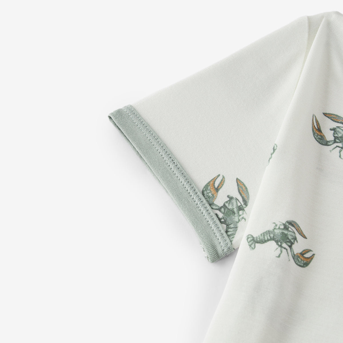 Mint Lobster Luxe Stretch Shortall