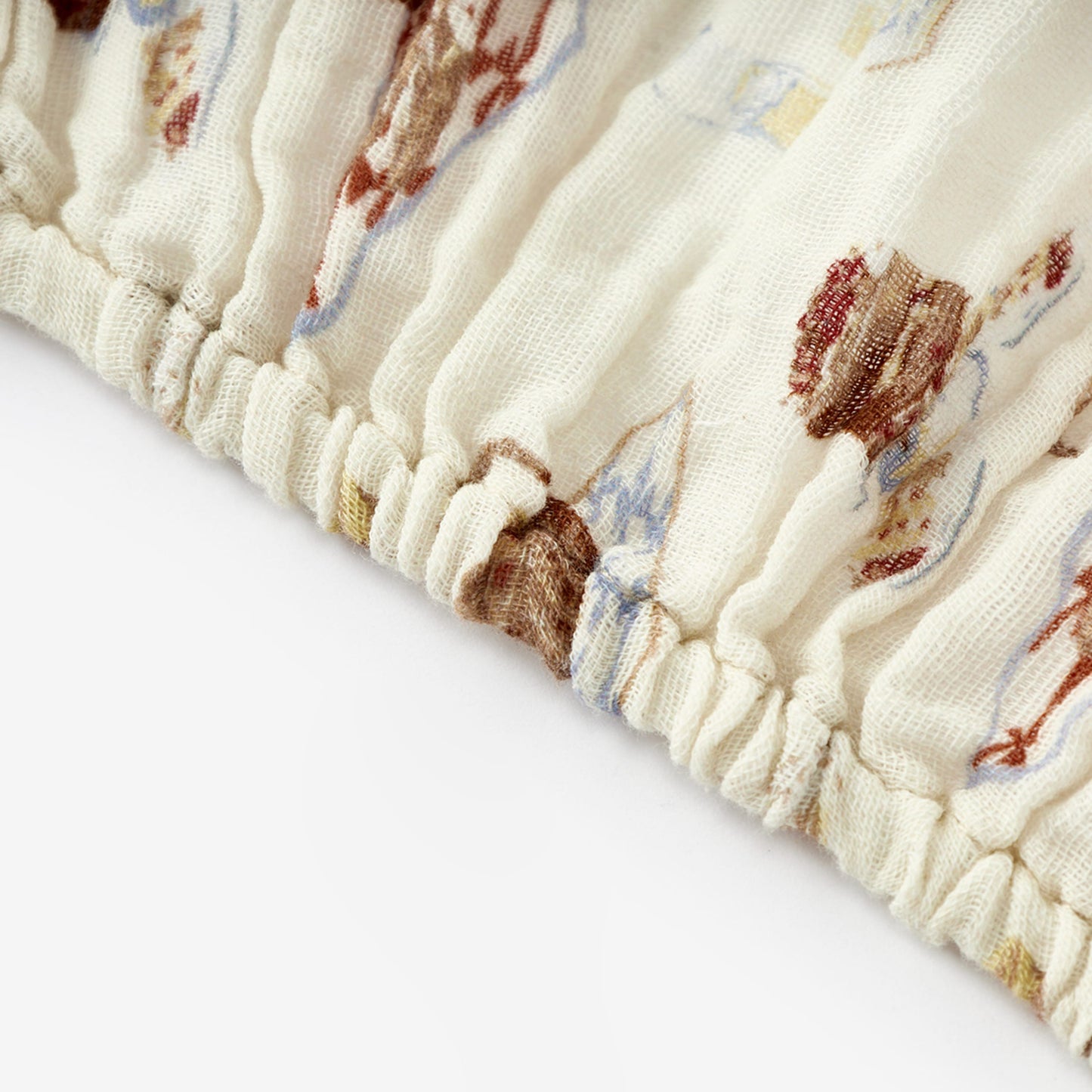 Picnic Organic Cotton Crib Sheet