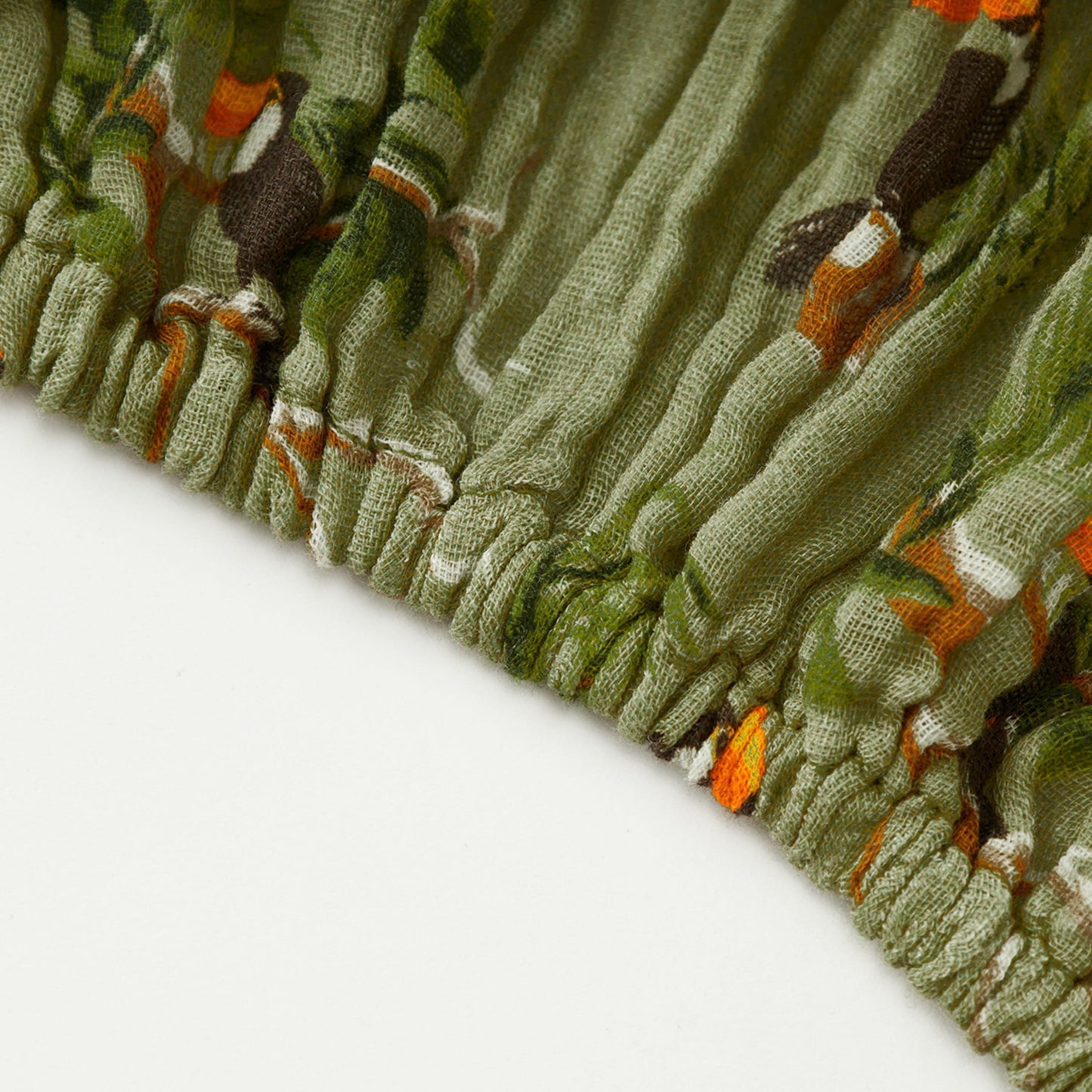 Toucan Organic Cotton Crib Sheet