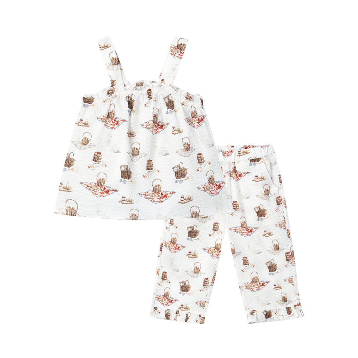 Picnic Ruffle Tank & Pant Set