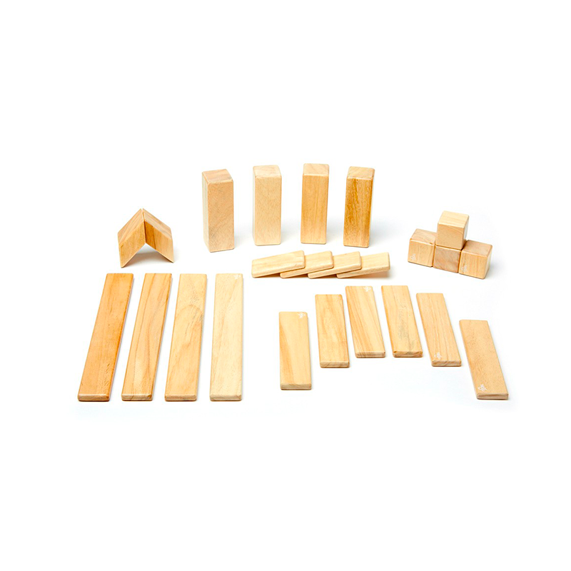 24-Piece Set, Magnetic Wooden Blocks, Tegu Classics