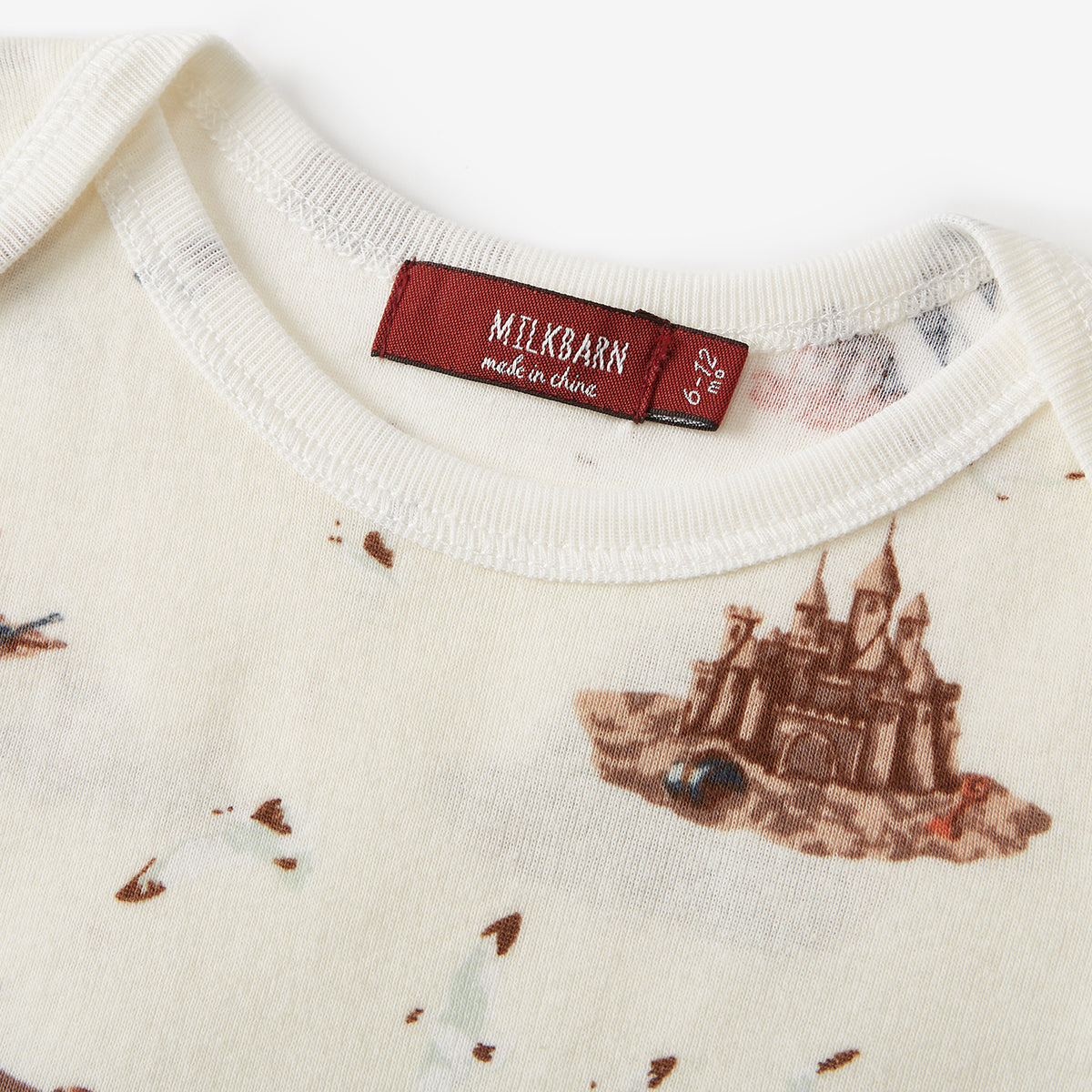 Sandcastle Organic Cotton Short Sleeve One Piece