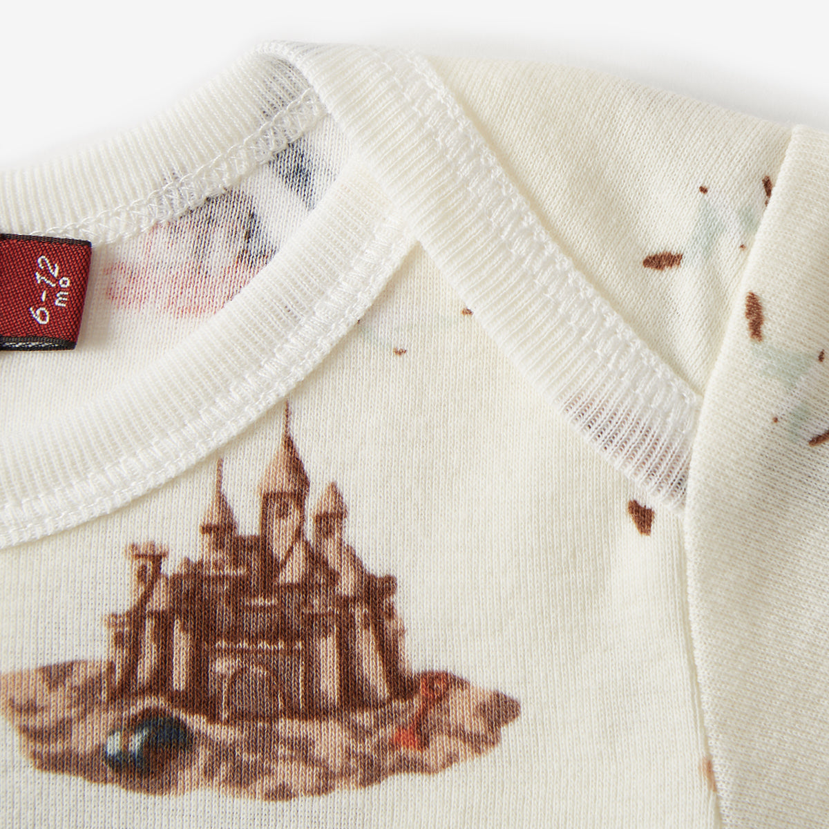 Sandcastle Organic Cotton Short Sleeve One Piece