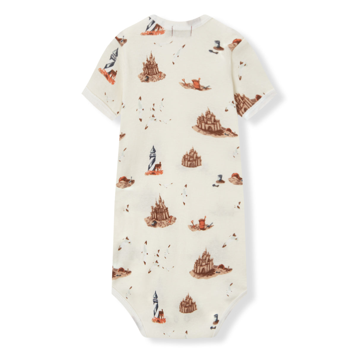 Sandcastle Organic Cotton Short Sleeve One Piece