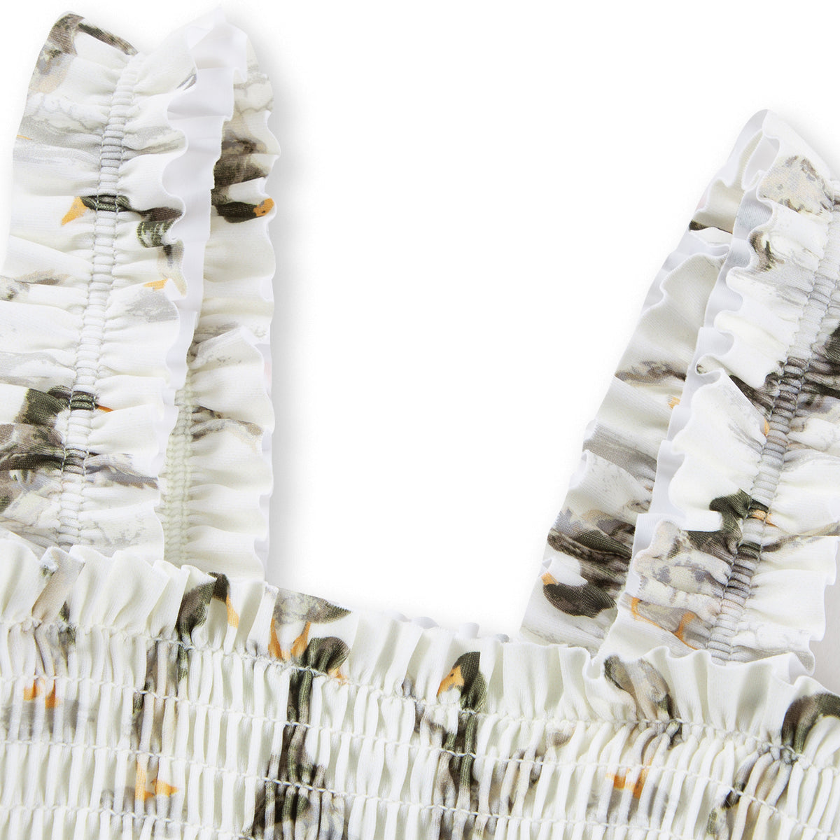 Duck Ruffle Two Piece Swimsuit