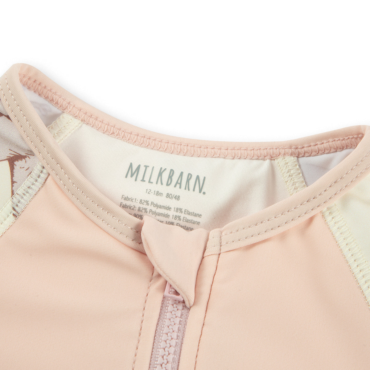 Tutu Elephant Zipper Top & Swim Trunks