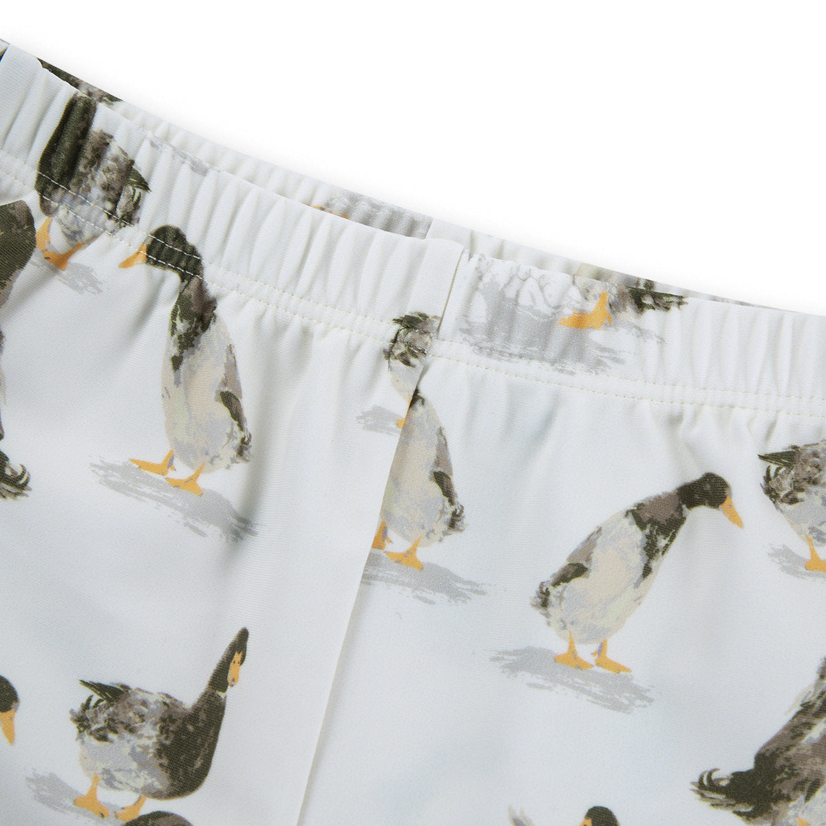 Duck Zipper Top & Swim Trunks