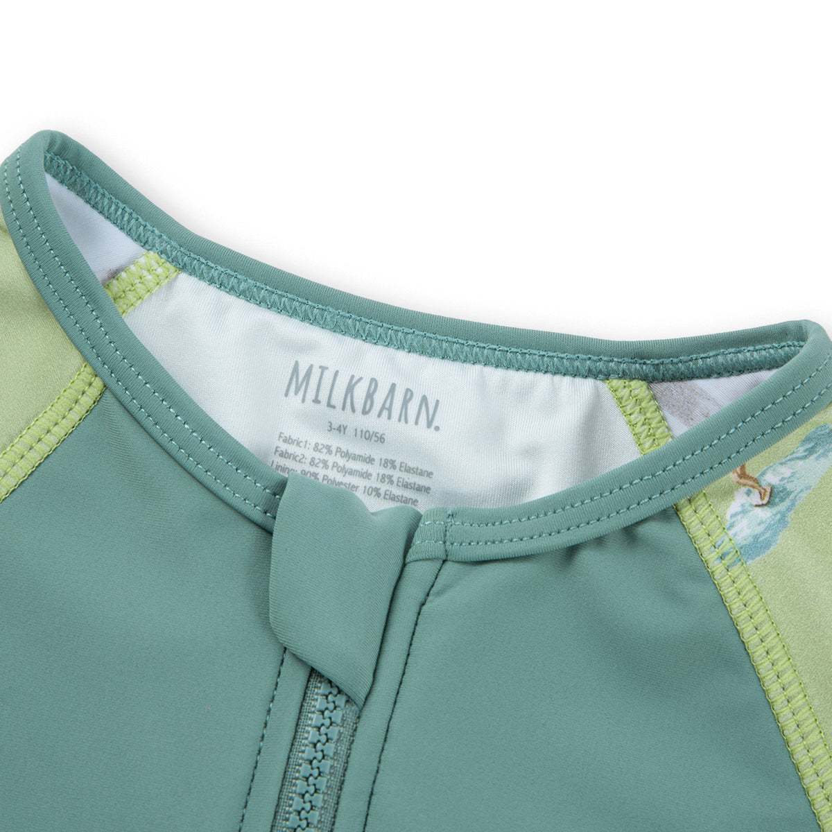 Summer Surf Zipper Top & Swim Trunks