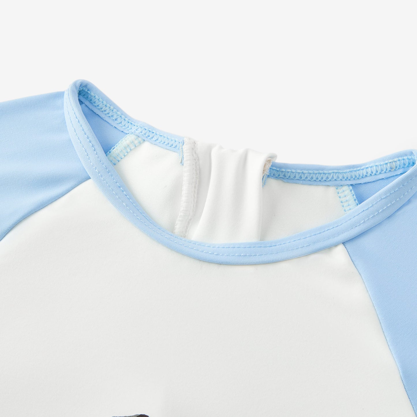 Swimming Goose Long Sleeve Shirt & Trunks Swim Set