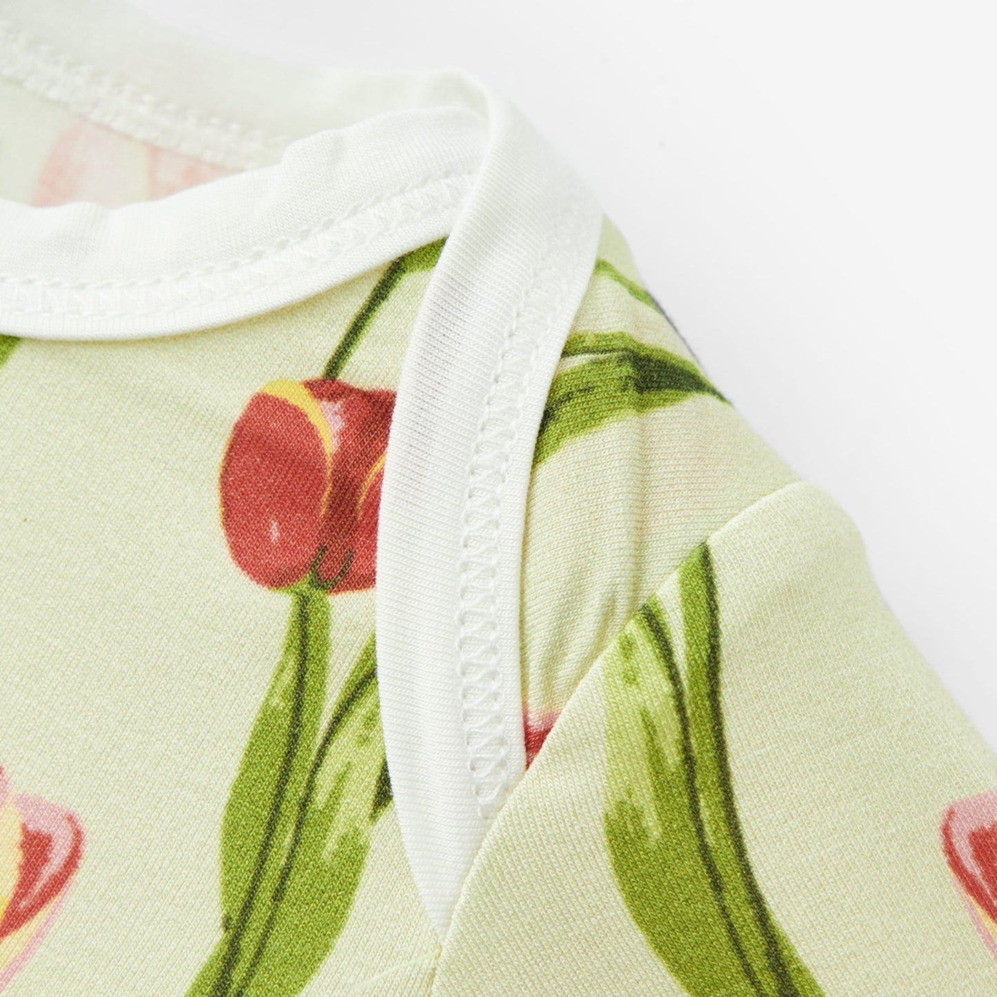Tulip Luxe Stretch Newborn Gown & Hat Set