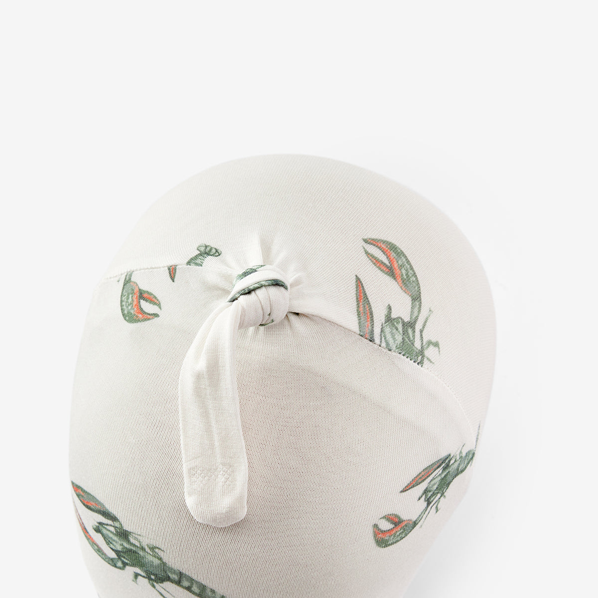 Mint Lobster Luxe Stretch Newborn Gown & Hat Set