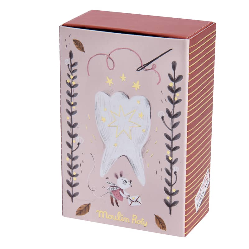 Tooth Fairy Mouse Souvenir Box - Stuffed Toy - Moulin Roty