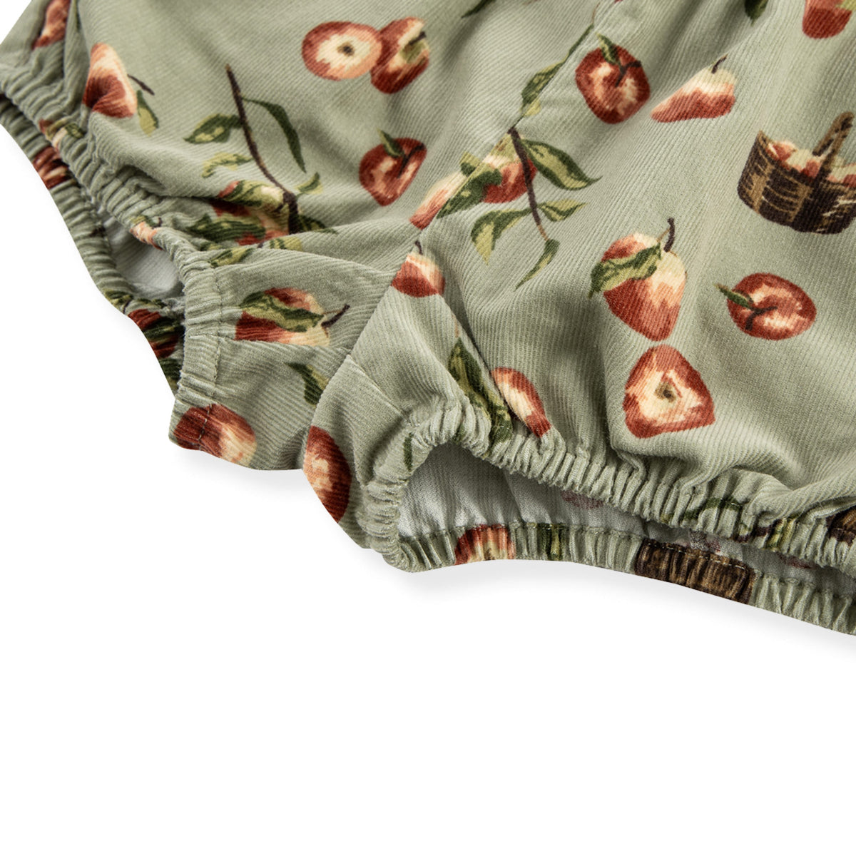 Apple Orchard Corduroy Dress & Bloomer Set