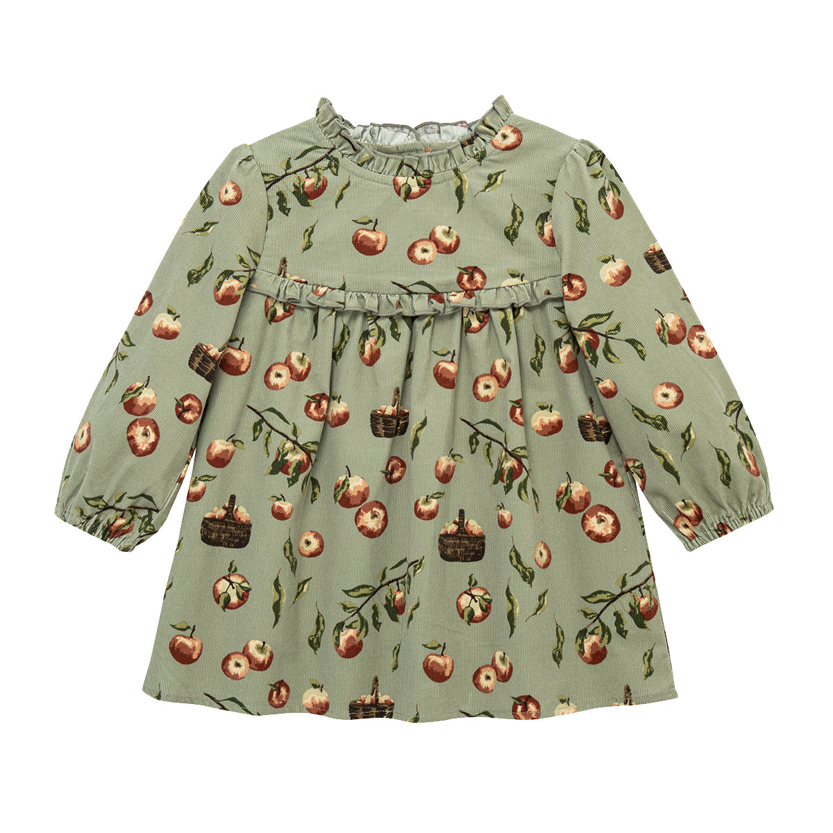 Apple Orchard Corduroy Dress & Bloomer Set