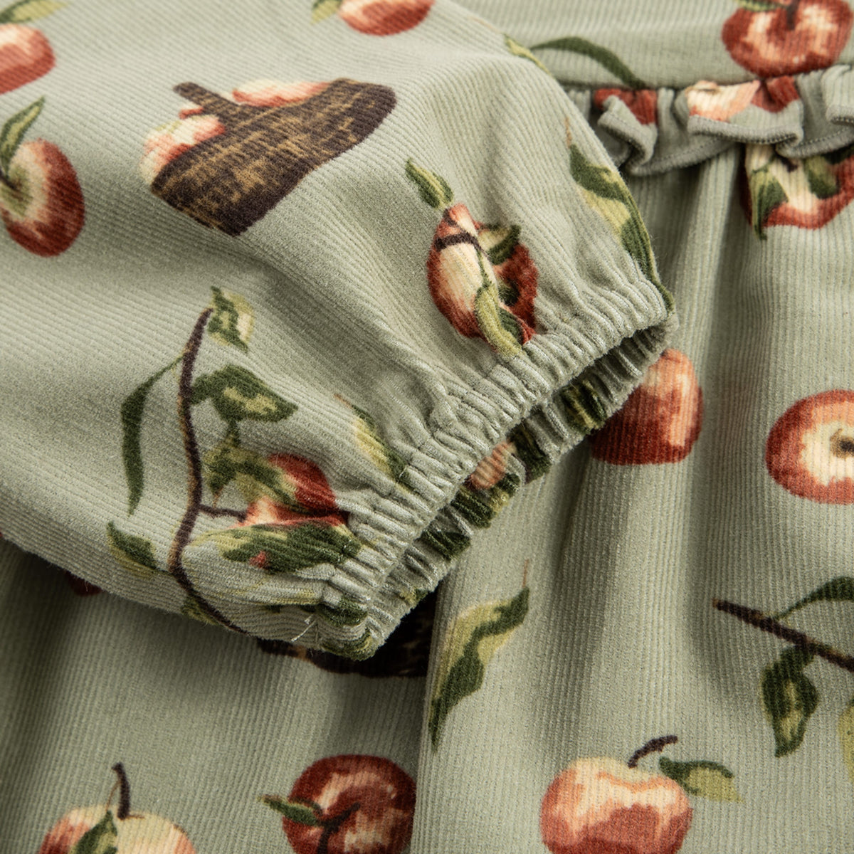 Apple Orchard Corduroy Dress & Bloomer Set
