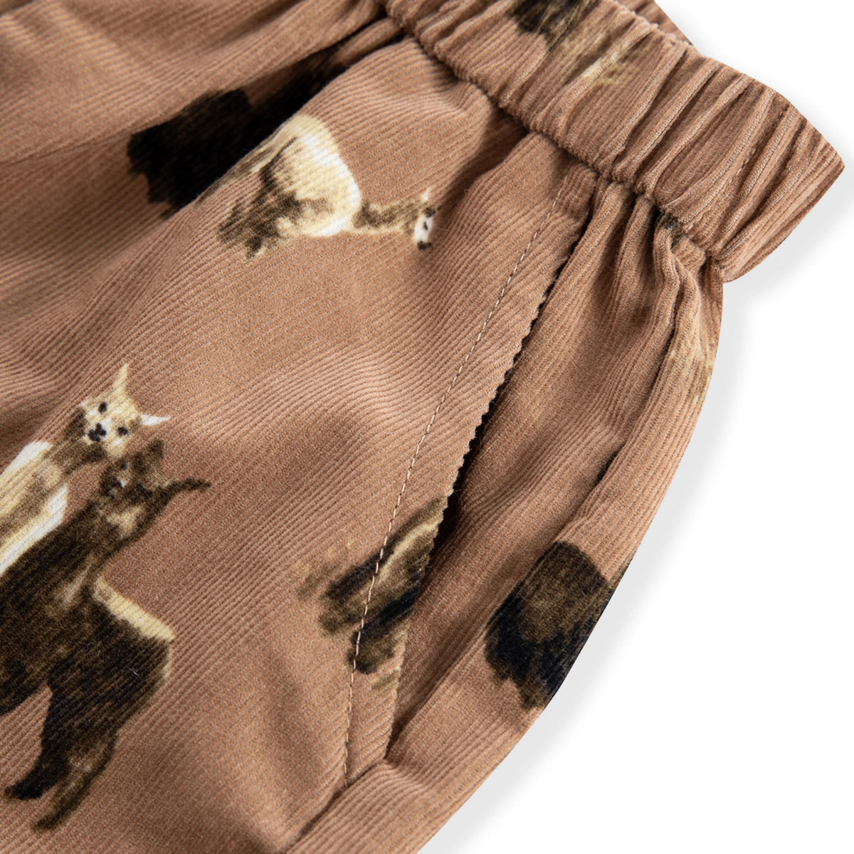 Alpaca Corduroy Dress & Bloomer Set