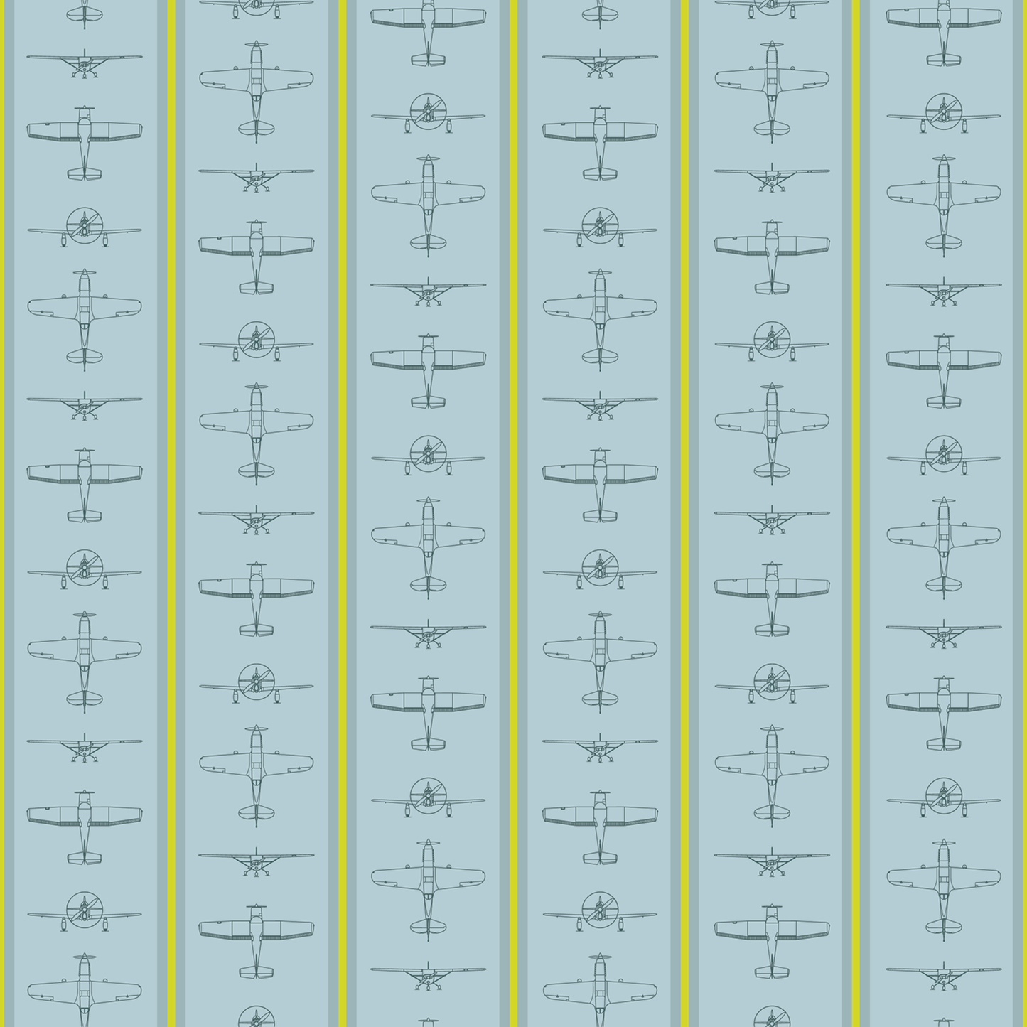 Boys' Performance Polo in Airplanes