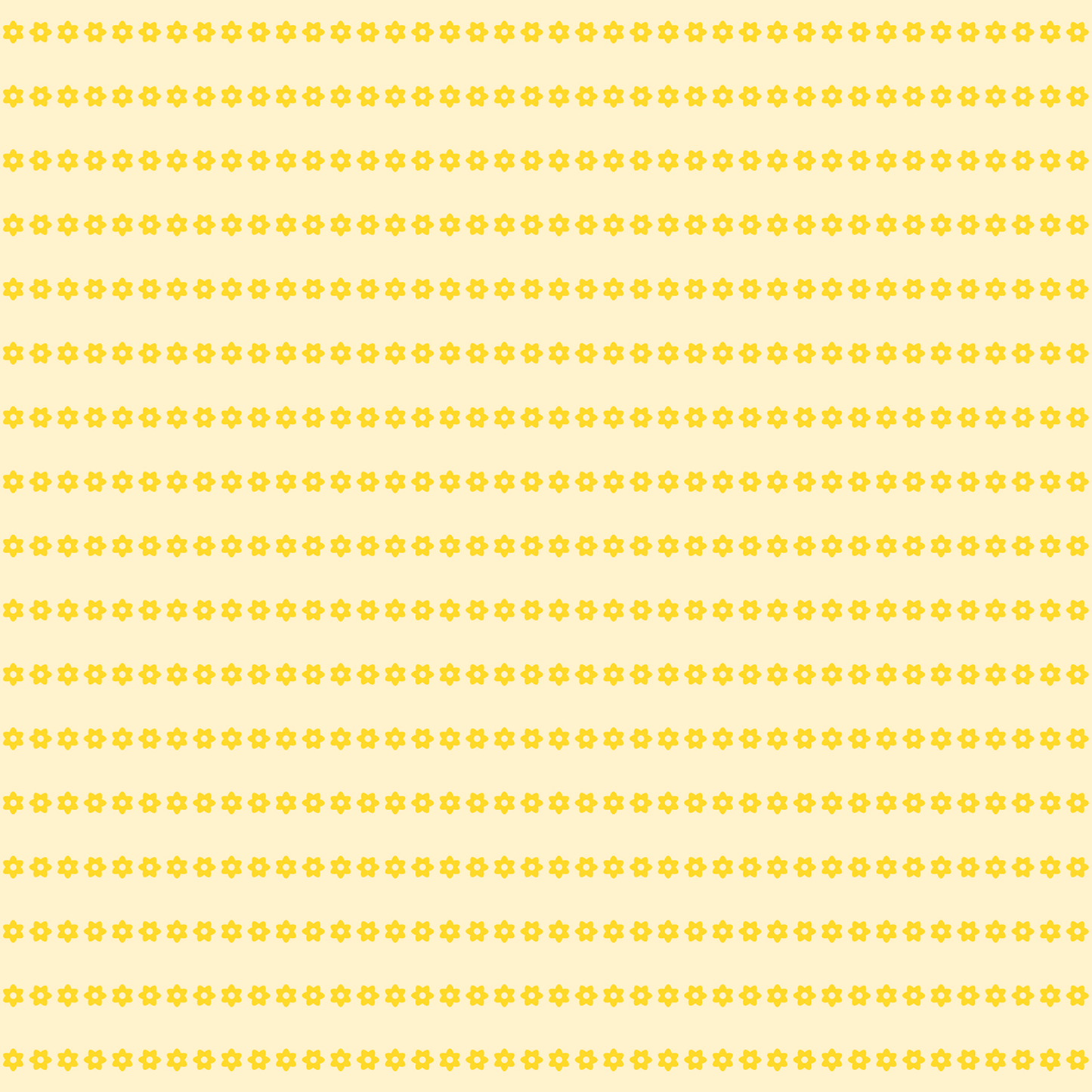 Eyelet Lace Tank in Yellow Floral Stripe