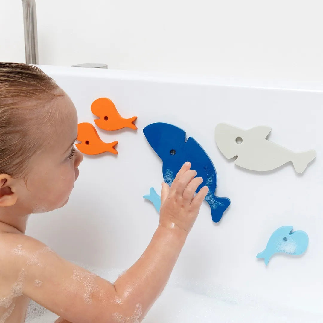 Bath Puzzle Shark – Floating 3D Bath Toy Set