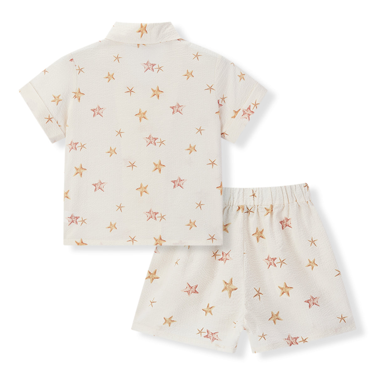 Starfish Dreams Button-Up Two Piece Set
