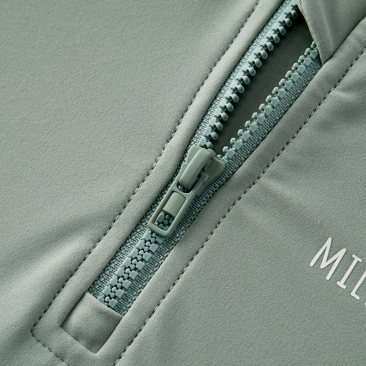 Mint Lobster Zipper Top & Swim Trunks