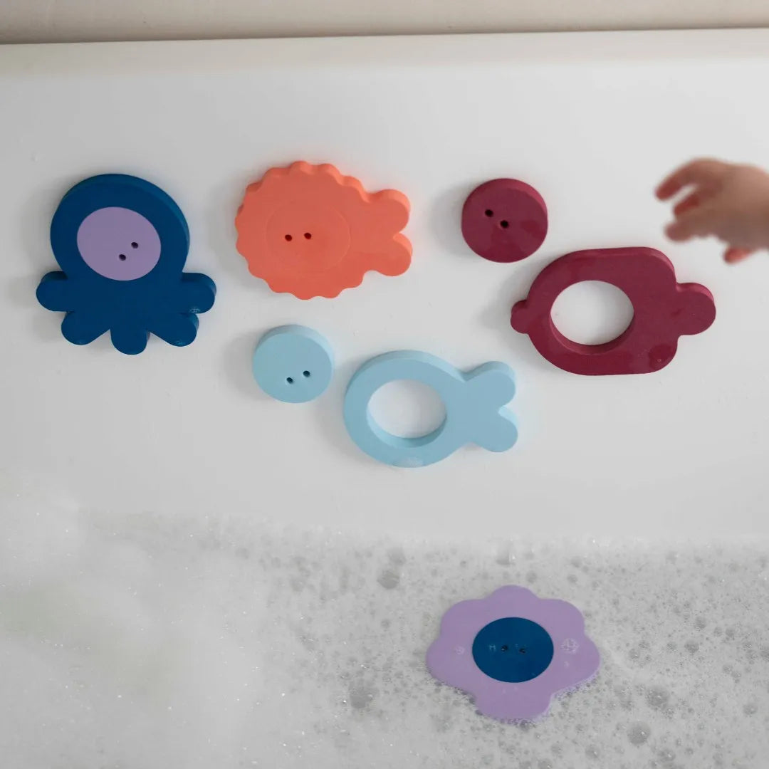 Bath Puzzle Sea Side – Floating 3D Bath Toy Set
