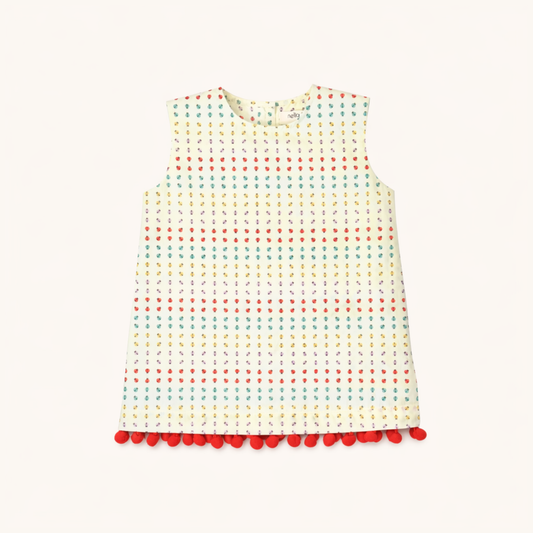 The Convertible Dress in Ladybug