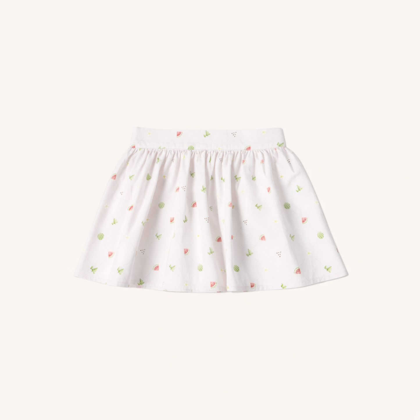 Circle Skirt in Melon Patch